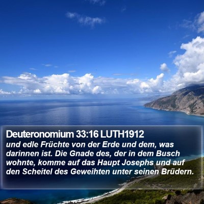 Deuteronomium 33:16 LUTH1912 Bible Verse Image