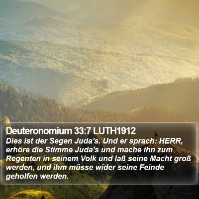 Deuteronomium 33:7 LUTH1912 Bible Verse Image