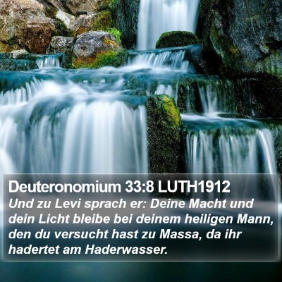 Deuteronomium 33:8 LUTH1912 Bible Verse Image