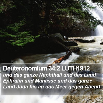 Deuteronomium 34:2 LUTH1912 Bible Verse Image