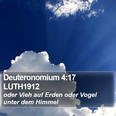 Deuteronomium 4:17 LUTH1912 Bible Verse Image