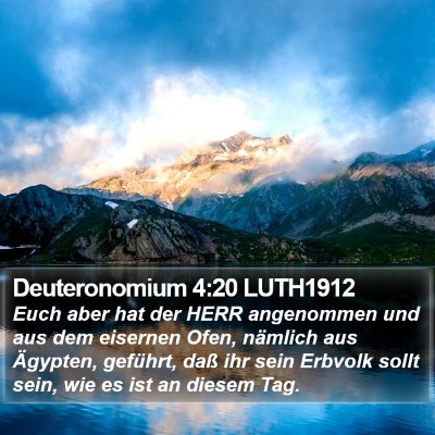 Deuteronomium 4:20 LUTH1912 Bible Verse Image