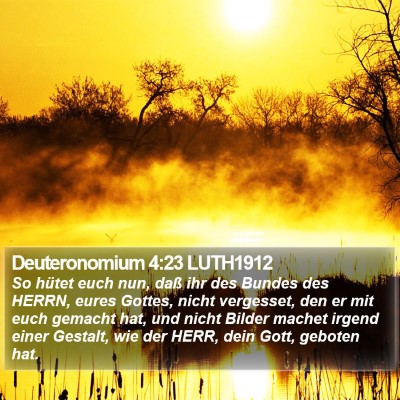 Deuteronomium 4:23 LUTH1912 Bible Verse Image