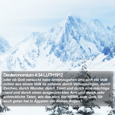 Deuteronomium 4:34 LUTH1912 Bible Verse Image