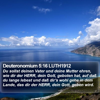 Deuteronomium 5:16 LUTH1912 Bible Verse Image