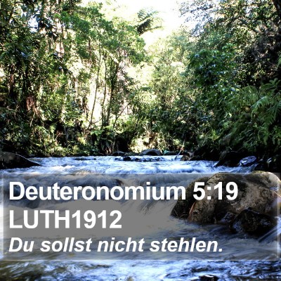 Deuteronomium 5:19 LUTH1912 Bible Verse Image
