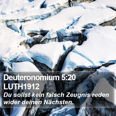 Deuteronomium 5:20 LUTH1912 Bible Verse Image