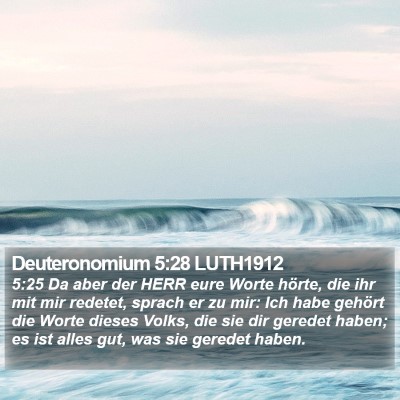 Deuteronomium 5:28 LUTH1912 Bible Verse Image