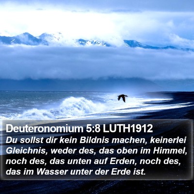 Deuteronomium 5:8 LUTH1912 Bible Verse Image