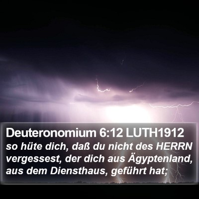 Deuteronomium 6:12 LUTH1912 Bible Verse Image