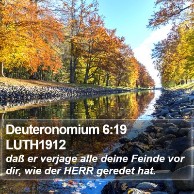 Deuteronomium 6:19 LUTH1912 Bible Verse Image