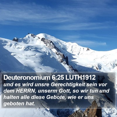 Deuteronomium 6:25 LUTH1912 Bible Verse Image