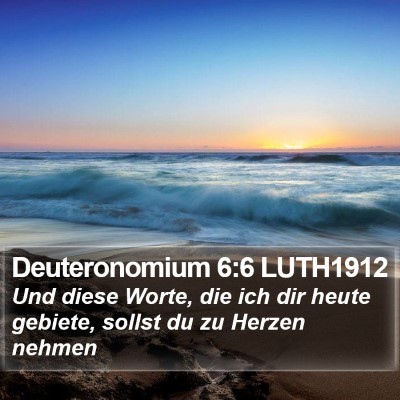 Deuteronomium 6:6 LUTH1912 Bible Verse Image
