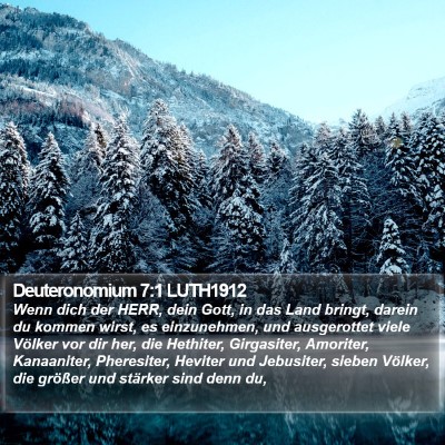 Deuteronomium 7:1 LUTH1912 Bible Verse Image