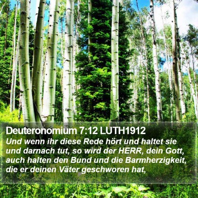 Deuteronomium 7:12 LUTH1912 Bible Verse Image