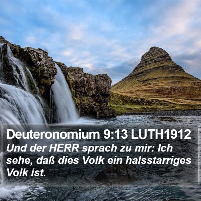 Deuteronomium 9:13 LUTH1912 Bible Verse Image
