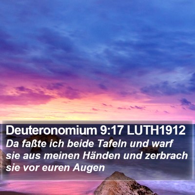 Deuteronomium 9:17 LUTH1912 Bible Verse Image