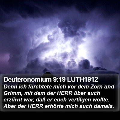 Deuteronomium 9:19 LUTH1912 Bible Verse Image