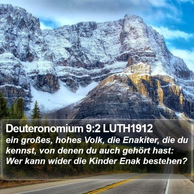 Deuteronomium 9:2 LUTH1912 Bible Verse Image