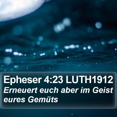 Epheser 4:23 LUTH1912 Bible Verse Image