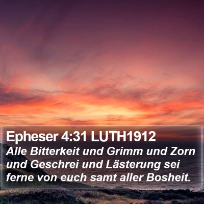 Epheser 4:31 LUTH1912 Bible Verse Image