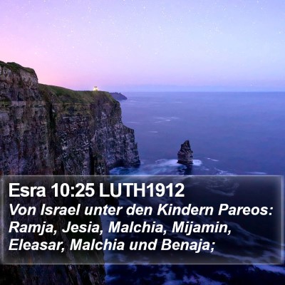 Esra 10:25 LUTH1912 Bible Verse Image