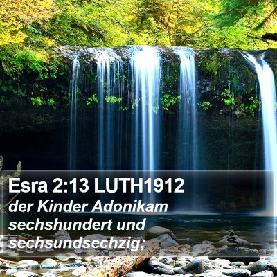 Esra 2:13 LUTH1912 Bible Verse Image