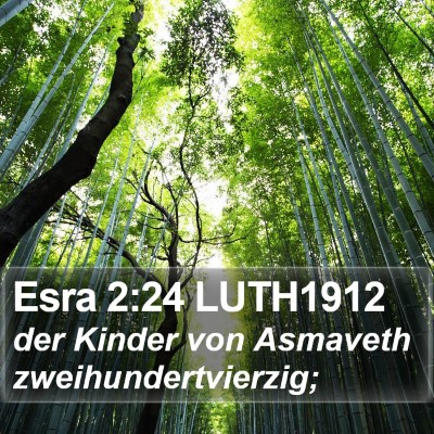 Esra 2:24 LUTH1912 Bible Verse Image