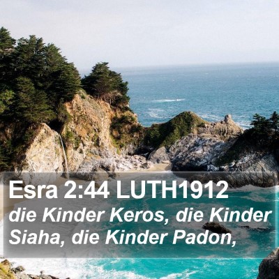 Esra 2:44 LUTH1912 Bible Verse Image