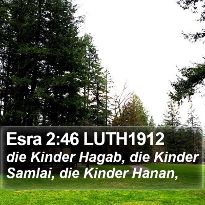 Esra 2:46 LUTH1912 Bible Verse Image