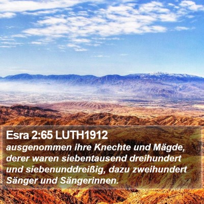 Esra 2:65 LUTH1912 Bible Verse Image