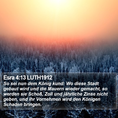Esra 4:13 LUTH1912 Bible Verse Image