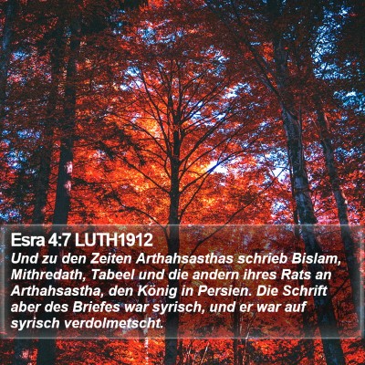 Esra 4:7 LUTH1912 Bible Verse Image