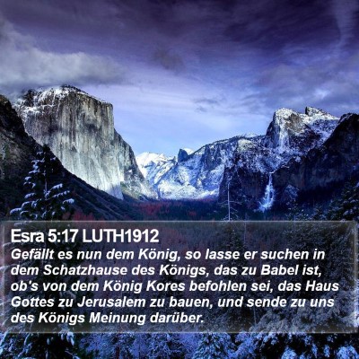 Esra 5:17 LUTH1912 Bible Verse Image