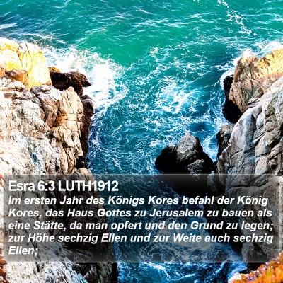 Esra 6:3 LUTH1912 Bible Verse Image