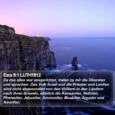 Esra 9:1 LUTH1912 Bible Verse Image