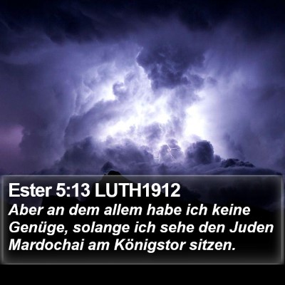 Ester 5:13 LUTH1912 Bible Verse Image