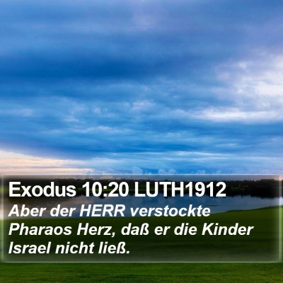 Exodus 10:20 LUTH1912 Bible Verse Image