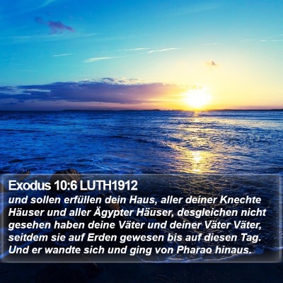 Exodus 10:6 LUTH1912 Bible Verse Image