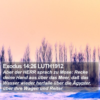 Exodus 14:26 LUTH1912 Bible Verse Image