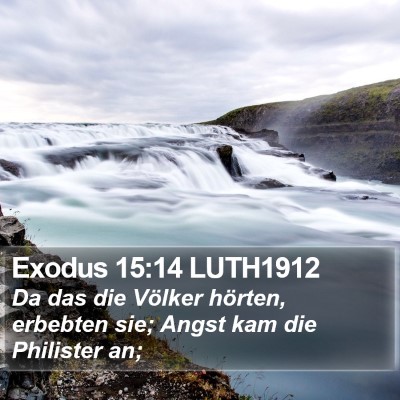 Exodus 15:14 LUTH1912 Bible Verse Image