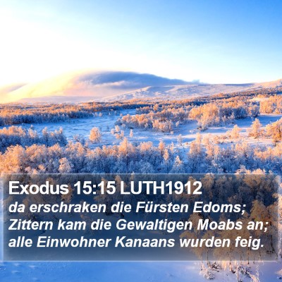 Exodus 15:15 LUTH1912 Bible Verse Image