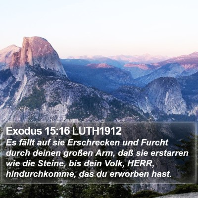Exodus 15:16 LUTH1912 Bible Verse Image
