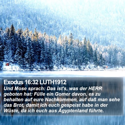Exodus 16:32 LUTH1912 Bible Verse Image
