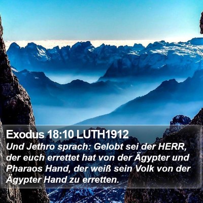 Exodus 18:10 LUTH1912 Bible Verse Image
