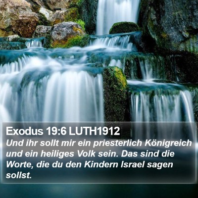Exodus 19:6 LUTH1912 Bible Verse Image