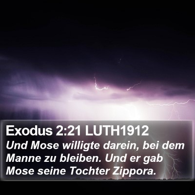 Exodus 2:21 LUTH1912 Bible Verse Image