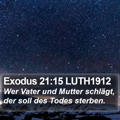 Exodus 21:15 LUTH1912 Bible Verse Image
