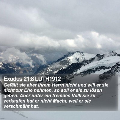 Exodus 21:8 LUTH1912 Bible Verse Image