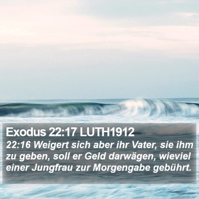 Exodus 22:17 LUTH1912 Bible Verse Image